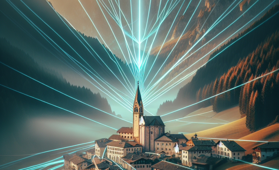 San Nicolò di Comelico: Taglio Laser e Dinamismo Economico