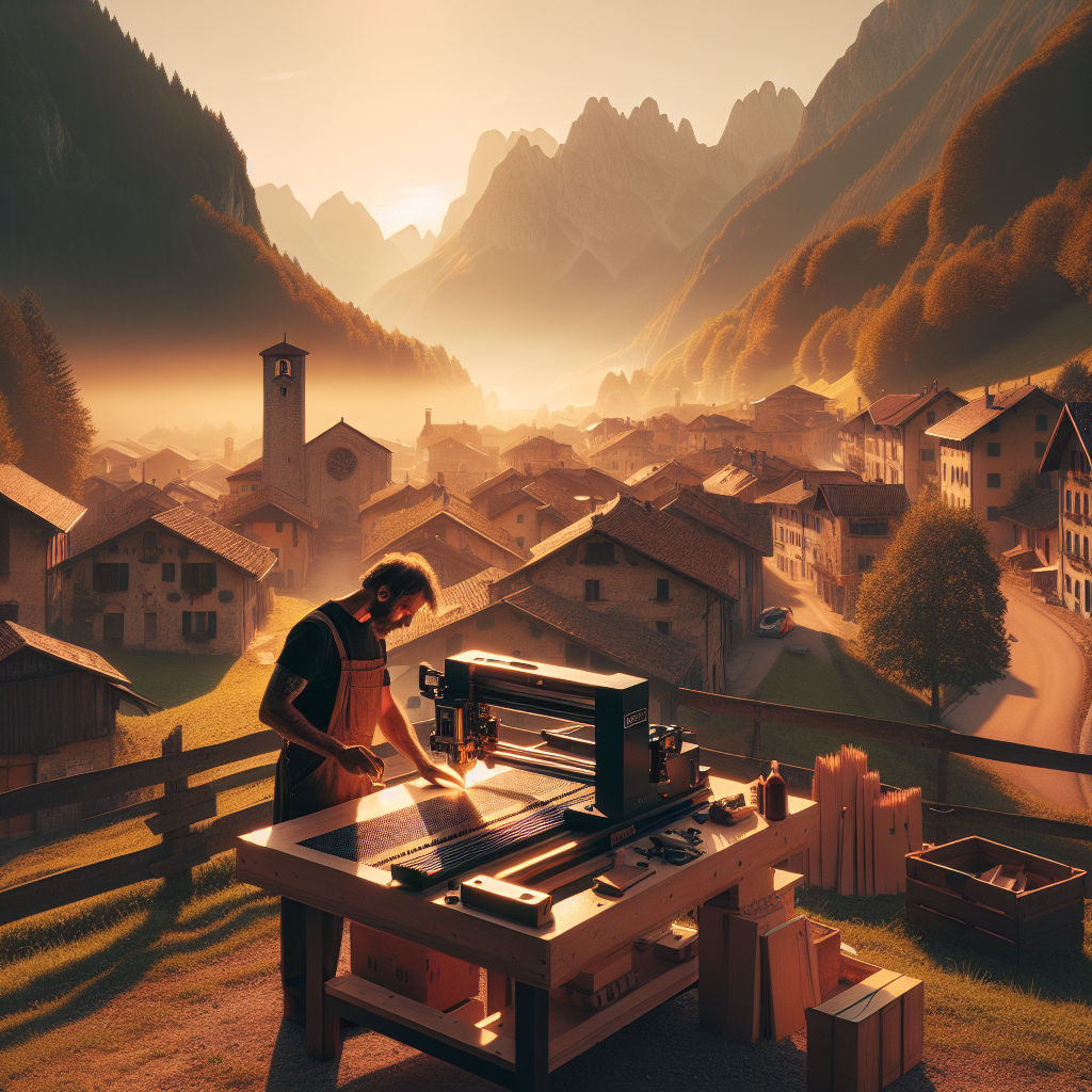 Borgo Valbelluna: Il Taglio Laser al Servizio dell'Artigianato